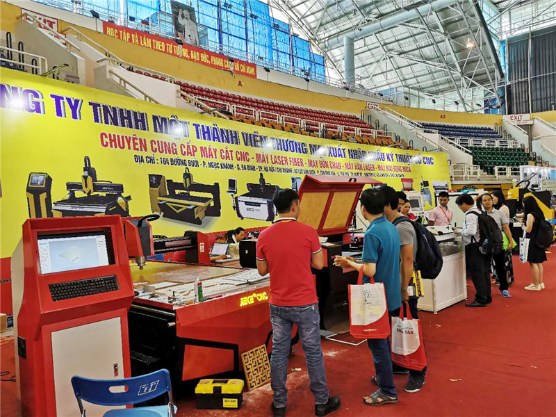 BG真人数控参加2018年8月越南展会